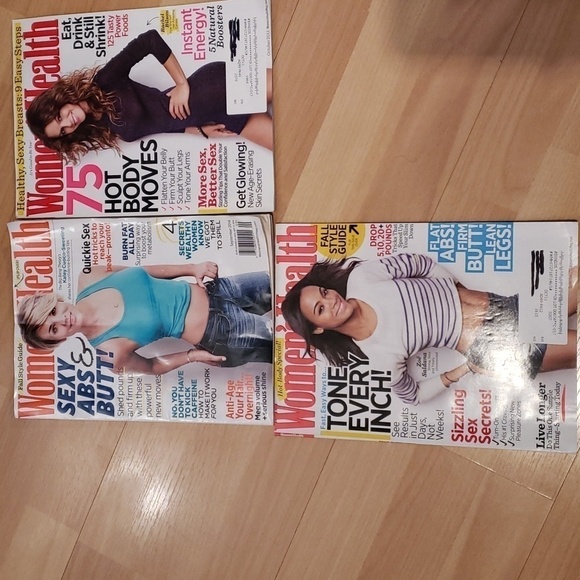 3 Women's Health magazine issues with actresses on the covers. - Picture 1 of 6